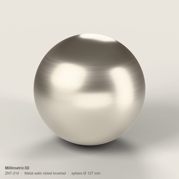 ZNT-214 Satin nickel, brushed