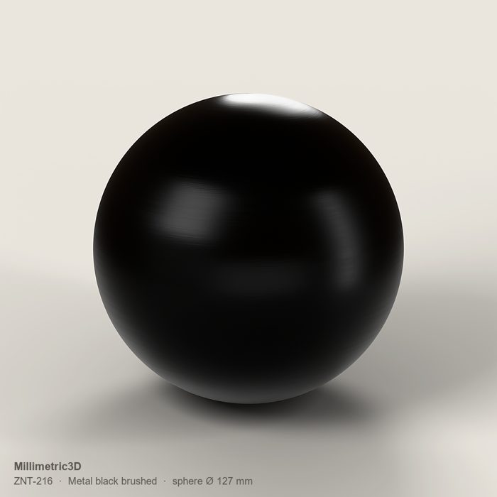 ZNT-216 Black, brushed