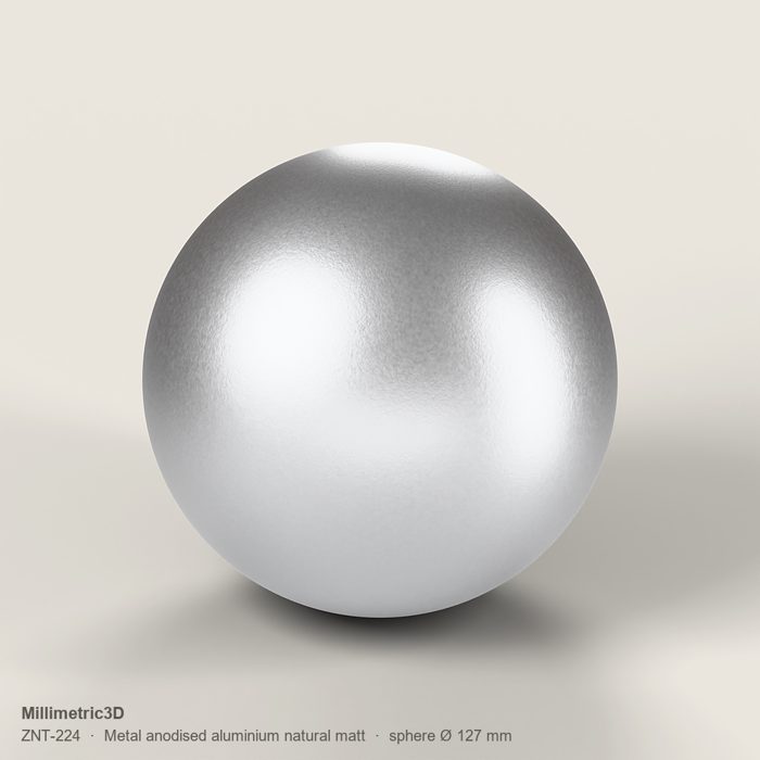 ZNT-224 Anodised aluminium natural, matt