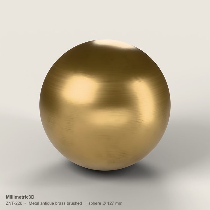 ZNT-226 Antique brass, brushed